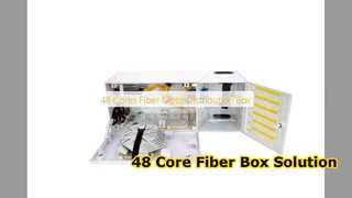 48 Core Fiber Distribution Box Durable FTTH Solution